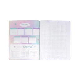 Cuaderno Cosido  50 Hojas Cuadriculado Kiut Meraki