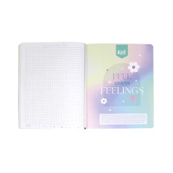 Cuaderno Cosido  50 Hojas Cuadriculado Kiut Trust The Timing