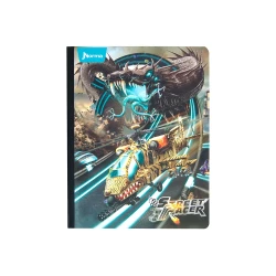 Cuaderno Cosido  50 Hojas Doble Linea Street Racer Helicoptero