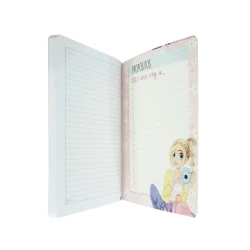 Cuaderno Cosido  50 Hojas Linea Corriente Bonequinhas Antonia Bolos