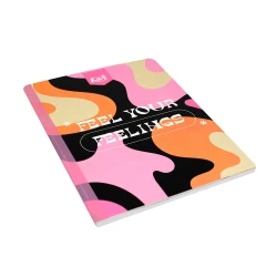 Cuaderno Cosido  50 Hojas Linea Corriente Kiut Feel Your Feelings