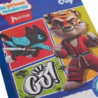 Cuaderno cosido 100 hojas croly E Mi Primer Cuaderno - tigre go!