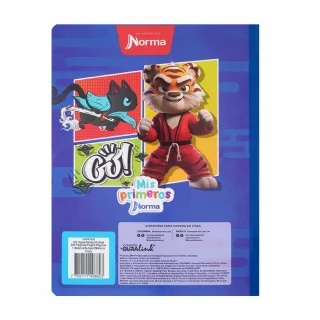 Cuaderno cosido 100 hojas croly E Mi Primer Cuaderno - tigre go!