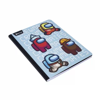 Cuaderno Cosido 100 Hojas Cuadriculado Among Us - Crewmates