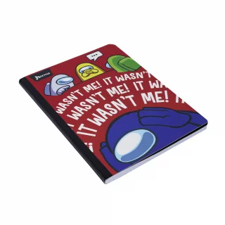 Cuaderno Cosido 100 Hojas Cuadriculado Among Us - It Wasn'T Me