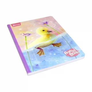Cuaderno Cosido 100 Hojas Cuadriculado Animal Book Pato