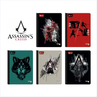 Cuaderno Cosido 100 Hojas Cuadriculado Assassins