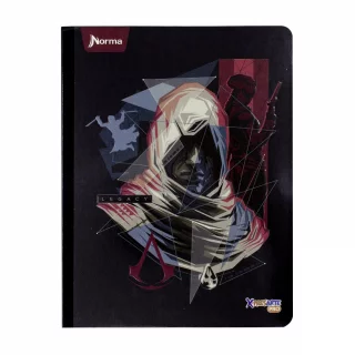 Cuaderno Cosido 100 Hojas Cuadriculado Assassins - Legacy