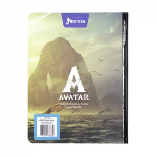 Cuaderno Cosido 100 Hojas Cuadriculado Avatar - Madre