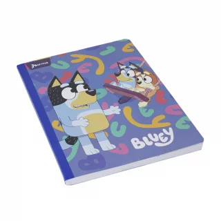 Cuaderno Cosido 100 Hojas Cuadriculado Bluey - Columpio