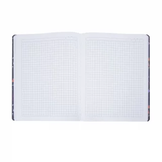 Cuaderno cosido 100 hojas cuadriculado Cars - ka-chow!