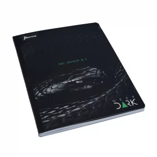 Cuaderno Cosido 100 Hojas Cuadriculado Deep Dark