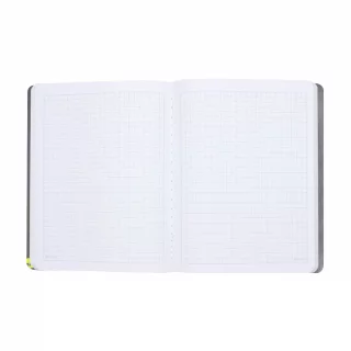 Cuaderno Cosido 100 Hojas Cuadriculado Deep Dark Edificios