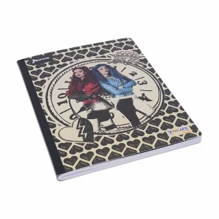 Cuaderno Cosido 100 Hojas Cuadriculado Descendientes - Reloj