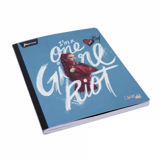 Cuaderno Cosido 100 Hojas Cuadriculado Descendientes - Riot