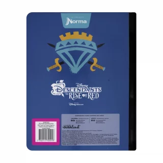 Cuaderno Cosido 100 Hojas Cuadriculado Descendientes - You Got This