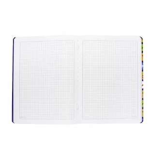 Cuaderno Cosido 100 Hojas Cuadriculado Dragon Ball Bola Y Rayos