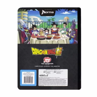 Cuaderno Cosido 100 Hojas Cuadriculado Dragon Ball Goku