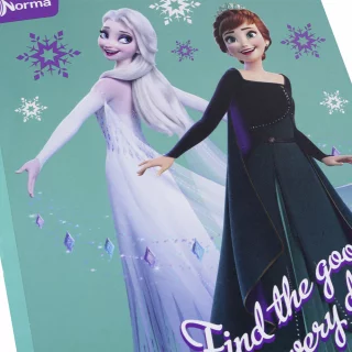Cuaderno cosido 100 hojas cuadriculado Frozen - find the good