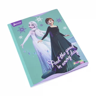Cuaderno cosido 100 hojas cuadriculado Frozen - find the good
