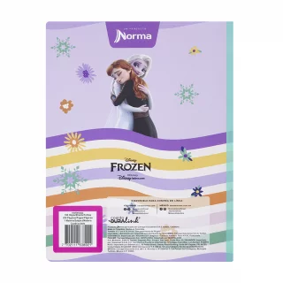 Cuaderno cosido 100 hojas cuadriculado Frozen - find the good