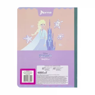 Cuaderno Cosido 100 Hojas Cuadriculado Frozen Elsa Find