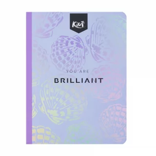 Cuaderno cosido 100 hojas cuadriculado Kiut brilliant