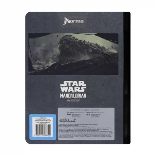 Cuaderno cosido 100 hojas cuadriculado Mandalorian - episode 07