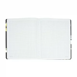 Cuaderno Cosido 100 Hojas Cuadriculado Mandalorian Cascos Fondo Naranja
