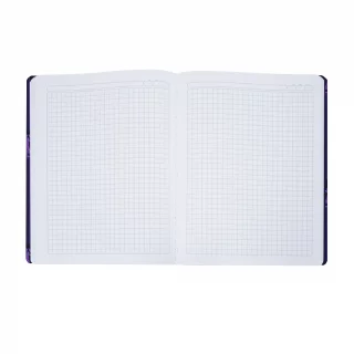 Cuaderno Cosido 100 Hojas Cuadriculado Merlina - Dedos En Hombro