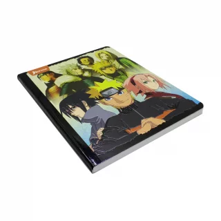 Cuaderno Cosido 100 Hojas Cuadriculado Naruto Grupo