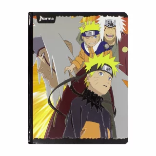 Cuaderno Cosido 100 Hojas Cuadriculado Naruto Jiraya