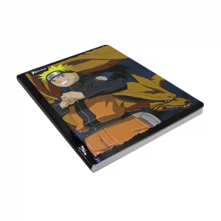 Cuaderno Cosido 100 Hojas Cuadriculado Naruto Zorro