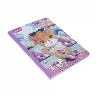 Cuaderno Cosido 100 Hojas Cuadriculado Peluches - Burbujas