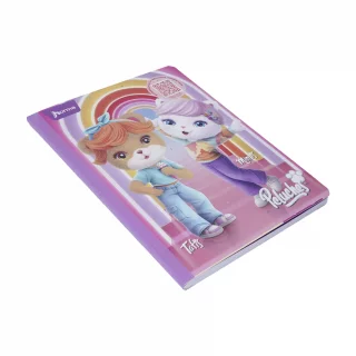 Cuaderno Cosido 100 Hojas Cuadriculado Peluches - Museo Del Helado