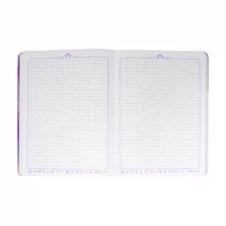 Cuaderno Cosido 100 Hojas Cuadriculado Peluches Mariposas