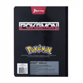 Cuaderno Cosido 100 Hojas Cuadriculado Pokemon - Bola Battle