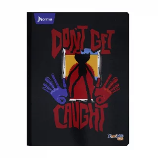 Cuaderno Cosido 100 Hojas Cuadriculado Poppy Playtime - Don'T Get Caught