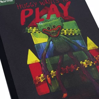 Cuaderno Cosido 100 Hojas Cuadriculado Poppy Playtime - Play