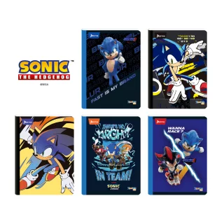 Cuaderno Cosido 100 Hojas Cuadriculado Sonic