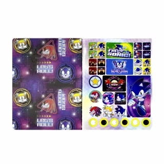 Cuaderno Cosido 100 Hojas Cuadriculado Sonic - My Game