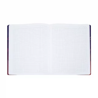 Cuaderno Cosido 100 Hojas Cuadriculado Sonic - Prime Garra Rojo