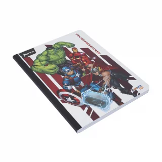Cuaderno Cosido 100 Hojas Cuadriculado The Avengers