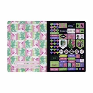 Cuaderno Cosido 100 Hojas Cuadriculado Wicked - Elphaba Thropp