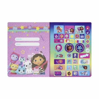 Cuaderno cosido 100 hojas cuadritos b cuadros 10mm Gabby´s Dollhouse - ready to party