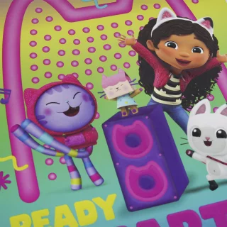 Cuaderno cosido 100 hojas cuadritos b cuadros 10mm Gabby´s Dollhouse - ready to party