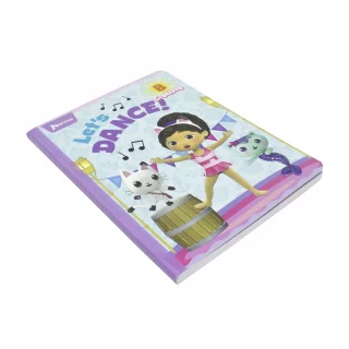 Cuaderno Cosido 100 Hojas Cuadritos B Gabby´S Dollhouse Let'S Dance