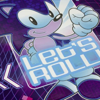 Cuaderno Cosido 100 Hojas Cuadritos B Sonic - Lets Roll
