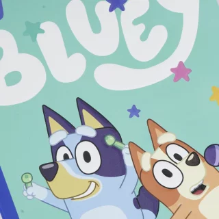 Cuaderno Cosido 100 Hojas Doble línea Bluey - Canto Y Estrellas