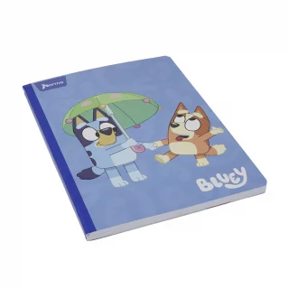 Cuaderno Cosido 100 Hojas Doble línea Bluey - Sombrilla